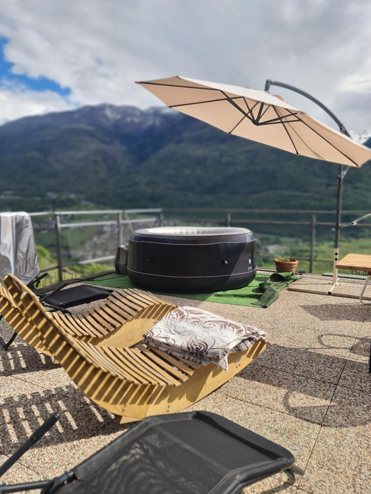 Casa Vacanze La Ca Del Cunfec Sondrio Zewnętrze zdjęcie