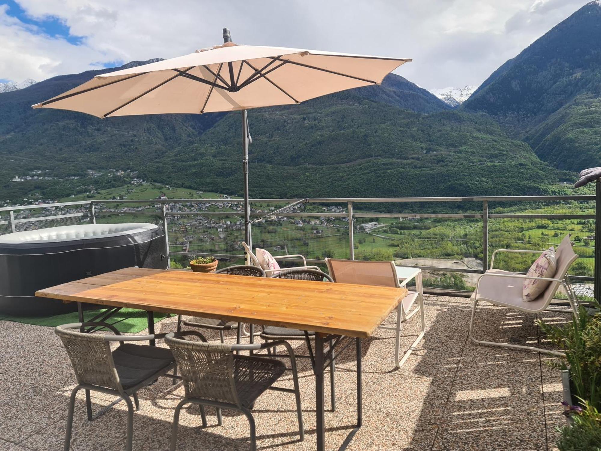 Casa Vacanze La Ca Del Cunfec Sondrio Zewnętrze zdjęcie